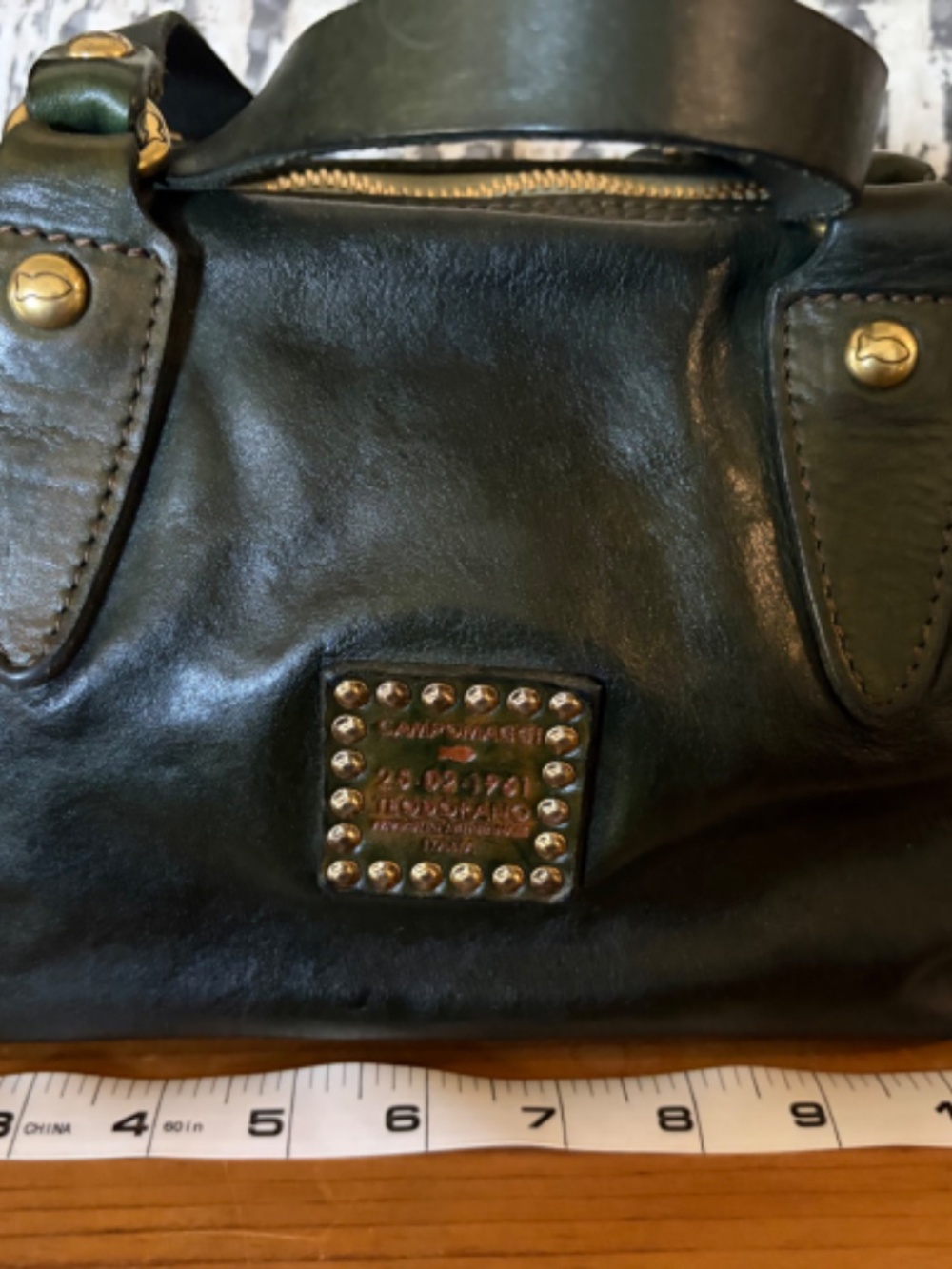 Campomaggi Handbag Bottle Green - Picture 9 of 11